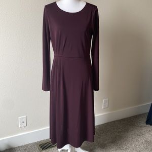 Ann Taylor Burgundy dress size 6